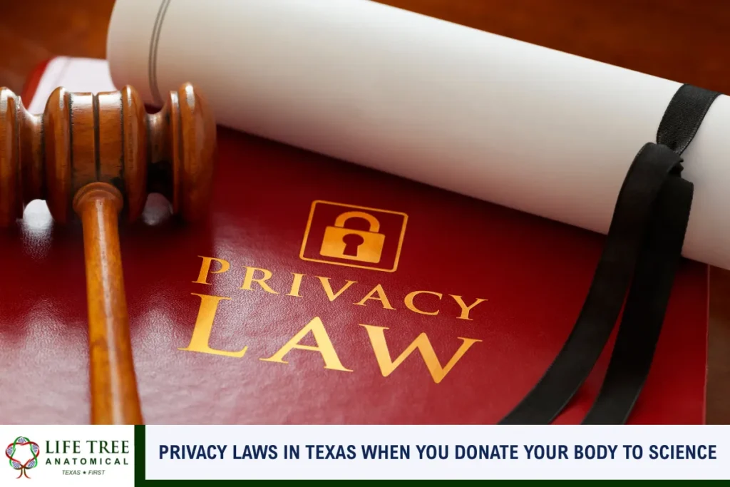 Privacy Laws in Texas When You Donate Your Body to Science