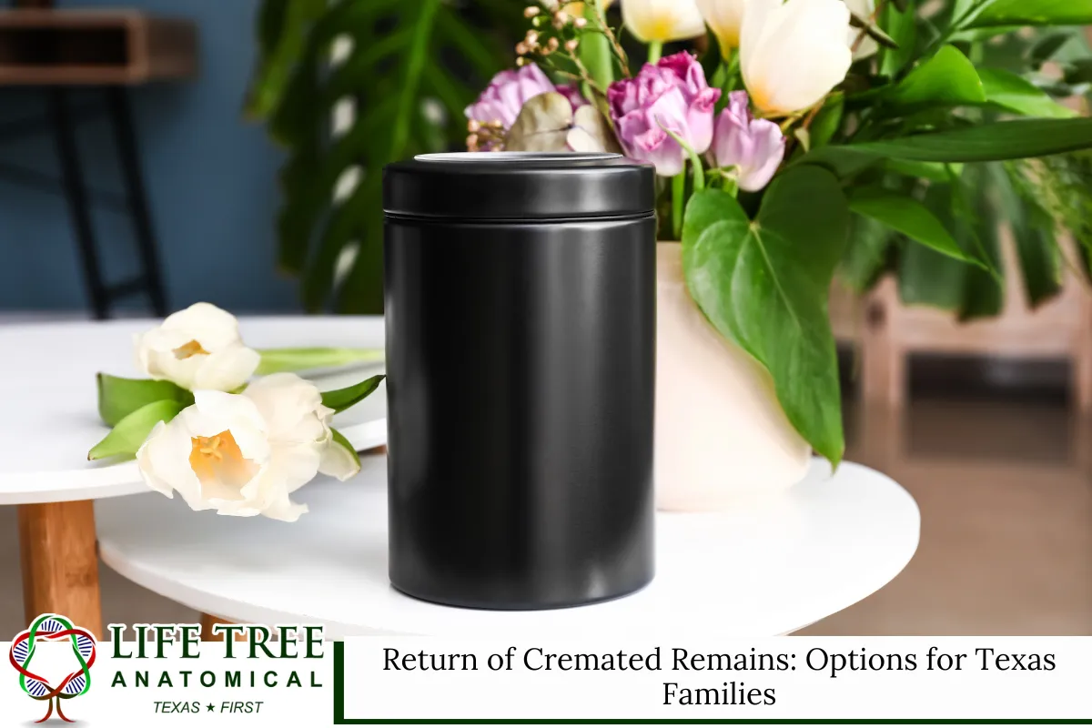 Return of Cremated Remains: Options for Texas Families