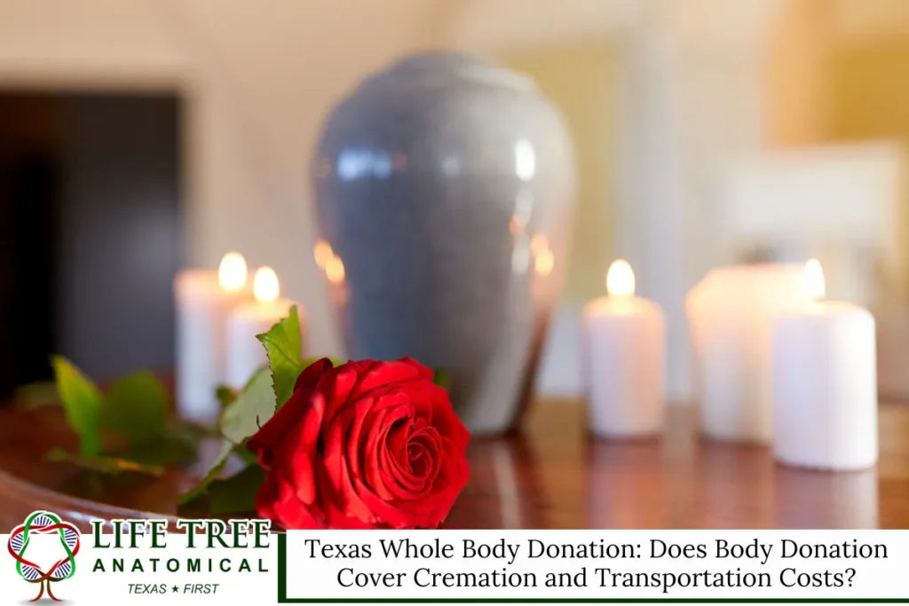 Texas Whole Body Donation: Does Body Donation Cover Cremation and Transportation Costs?