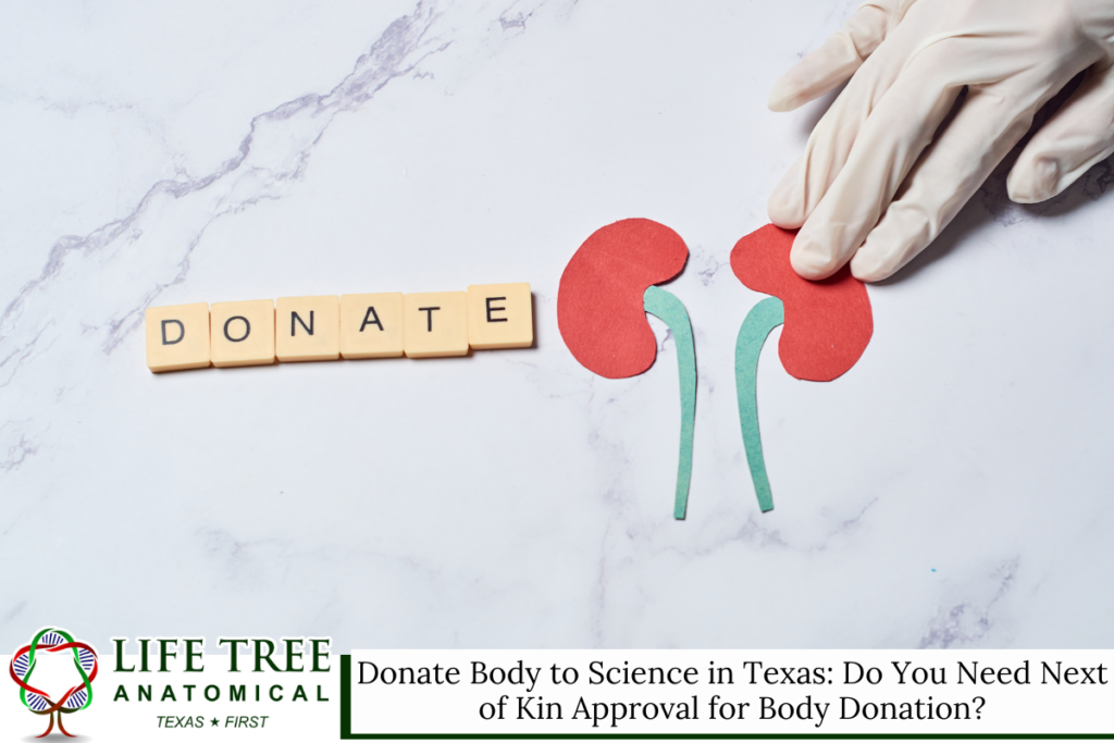 Donate Body to Science in Texas Do You Need Next of Kin Approval for Body Donation