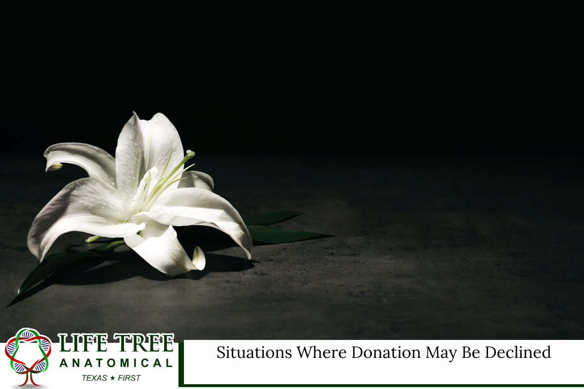 Situations Where Donation May Be Declined