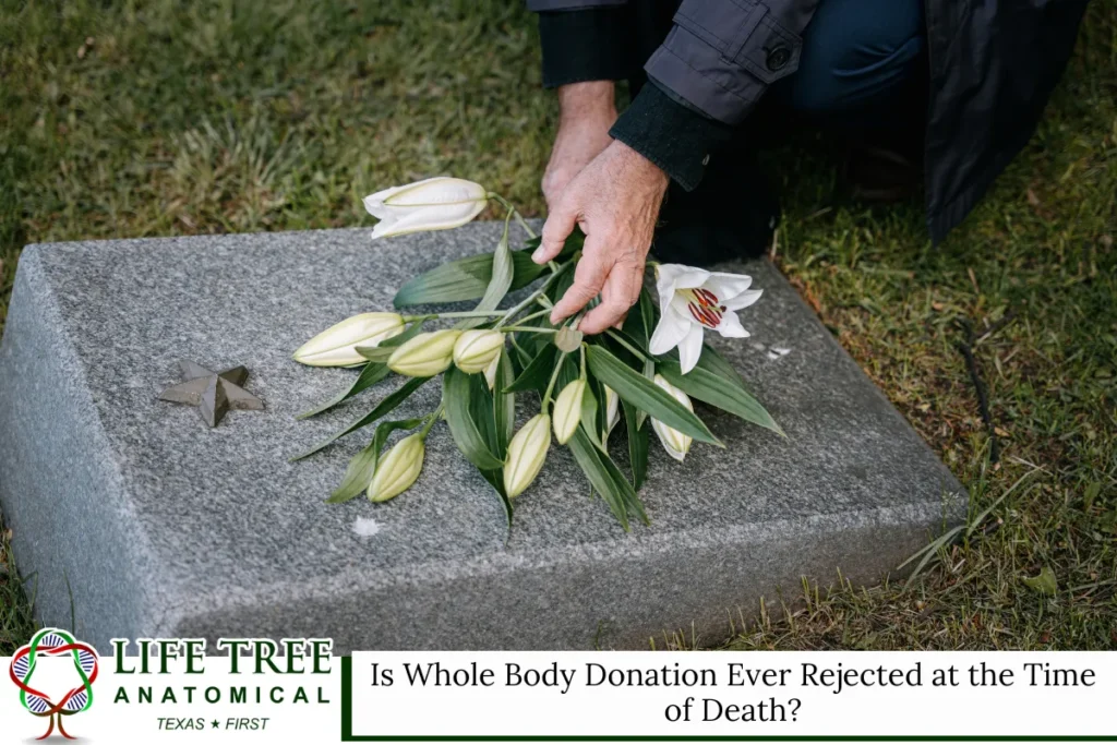 Is Whole Body Donation Ever Rejected at the Time of Death
