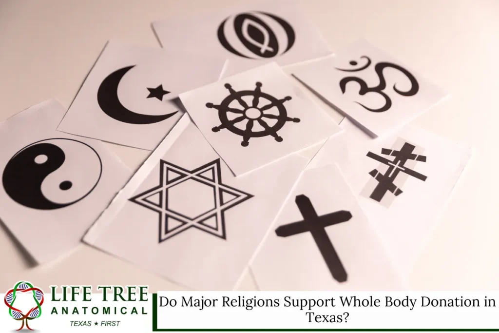 Do Major Religions Support Whole Body Donation in Texas?